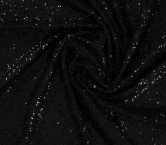 Lentejuelas 2mm stretch negro